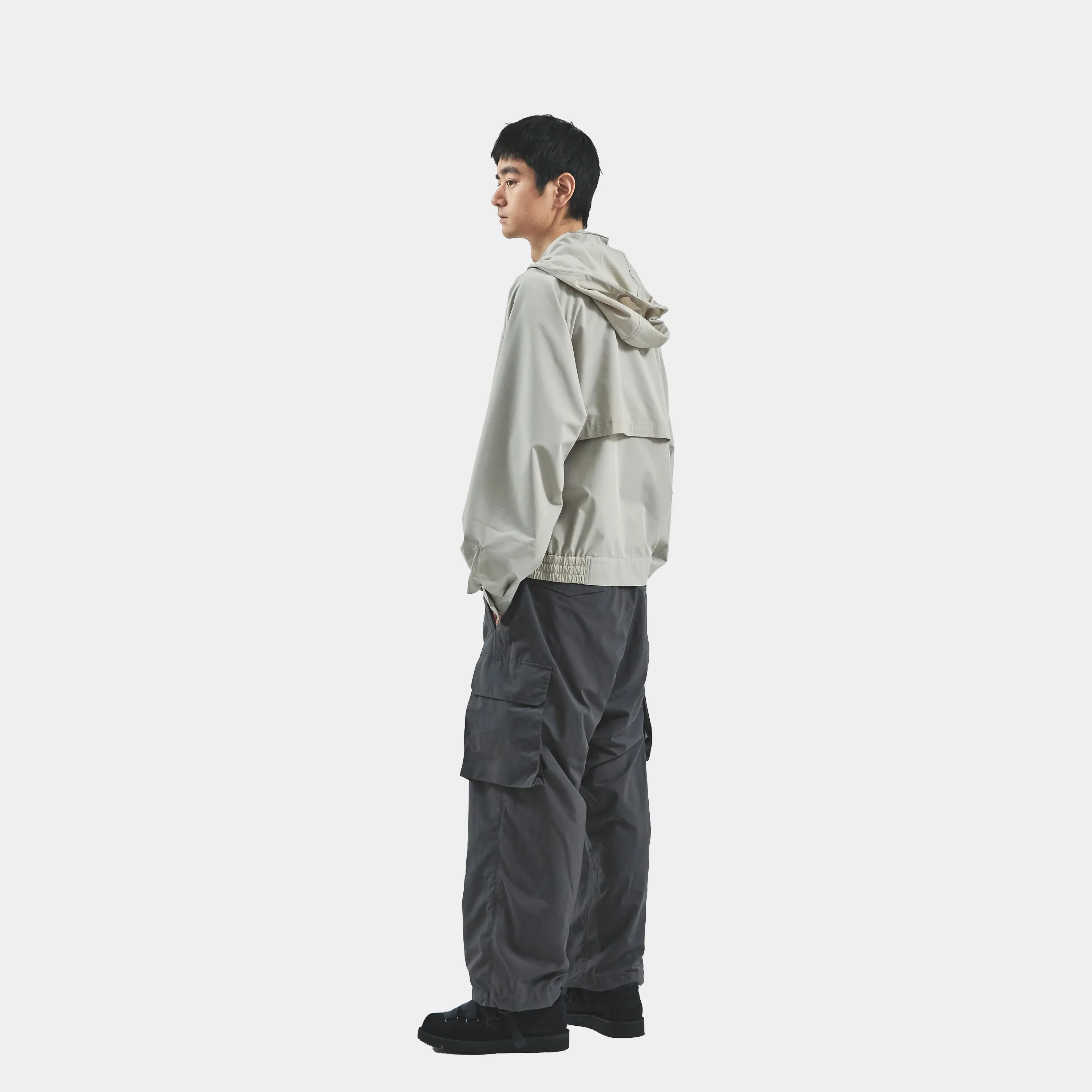 Old School Windbreaker(Ash Grey)/MW-JKT24204