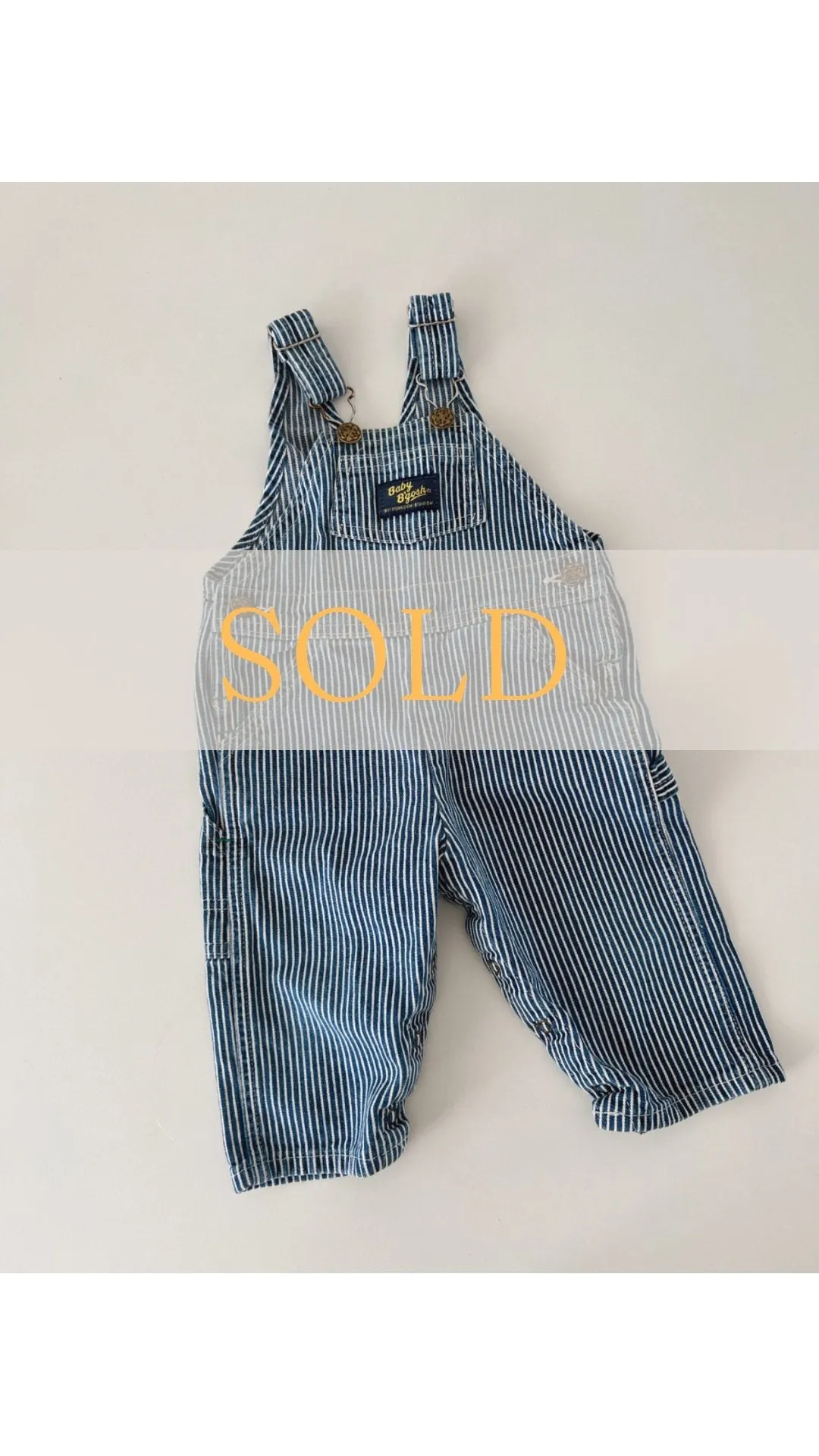 Oshkosh overall pre loved 12m 