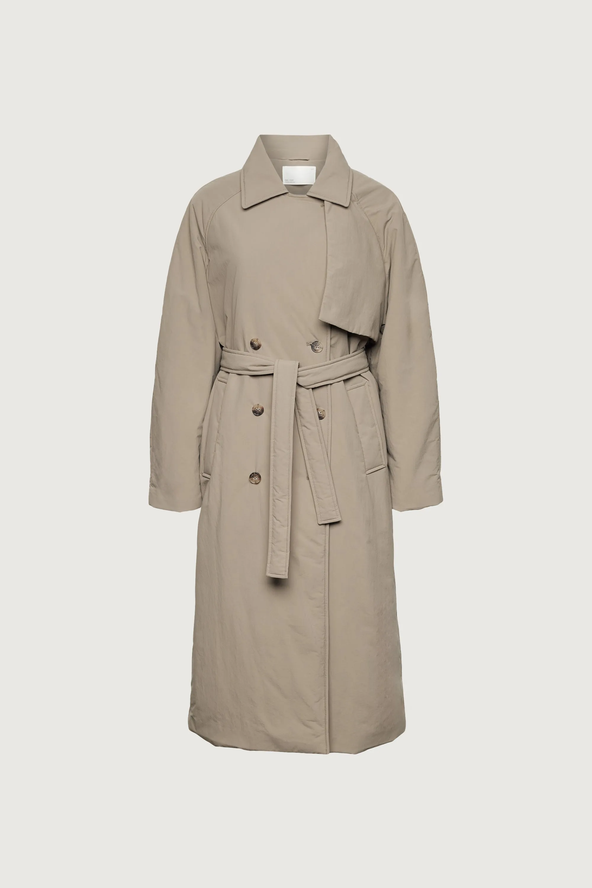 OVERSIZED PUFFER TRENCH COAT