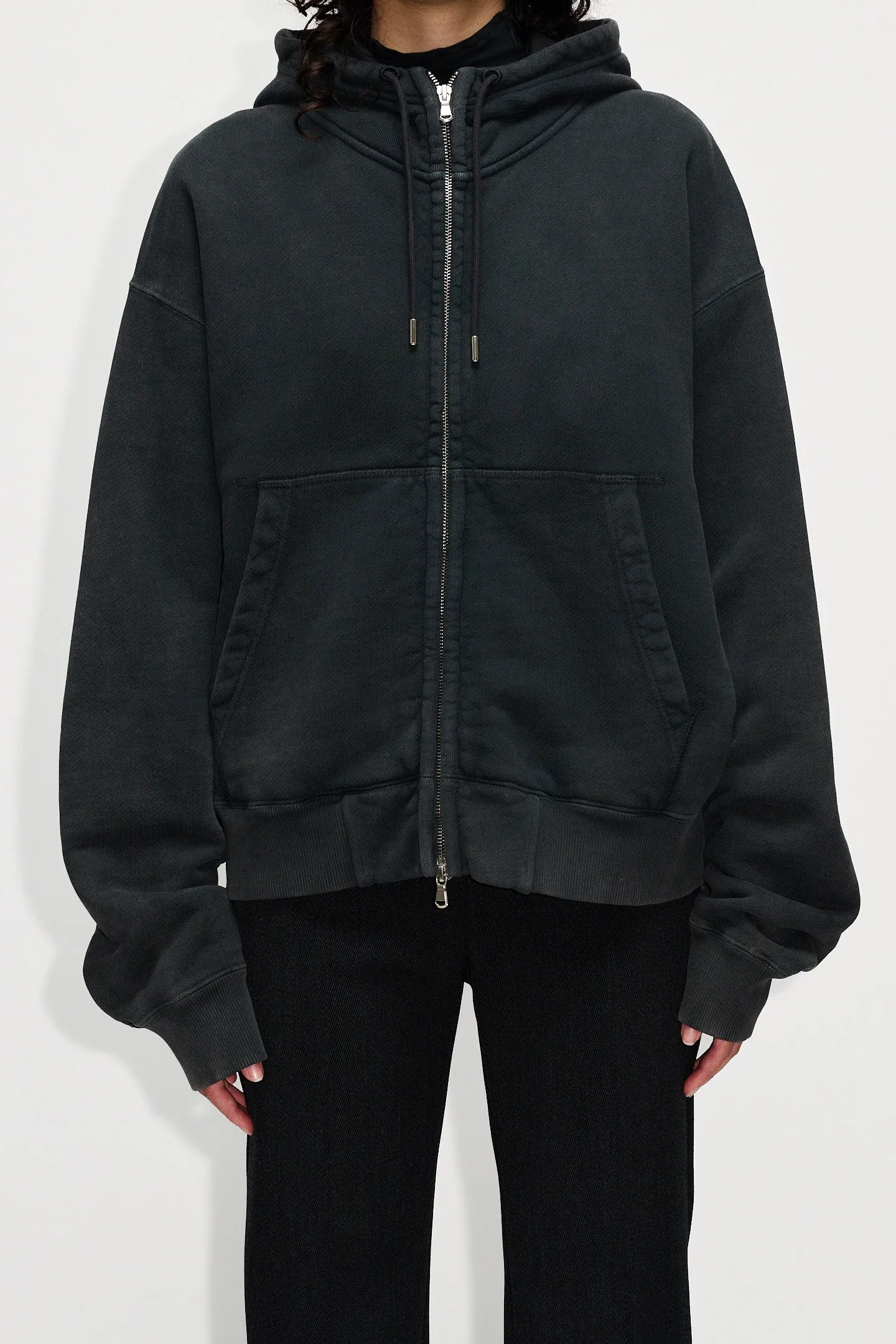 Oversized Zip-up Hoodie