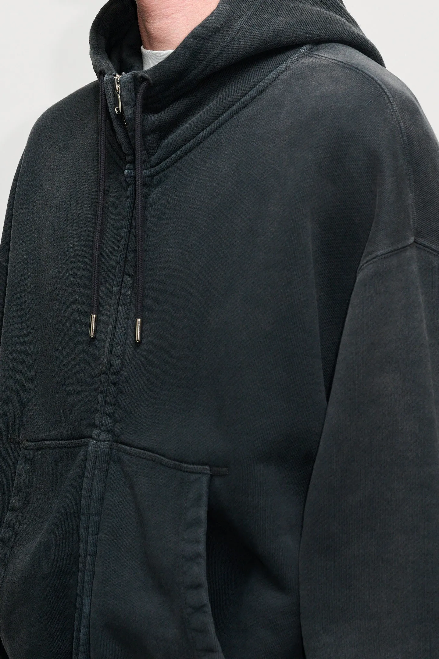 Oversized Zip-up Hoodie