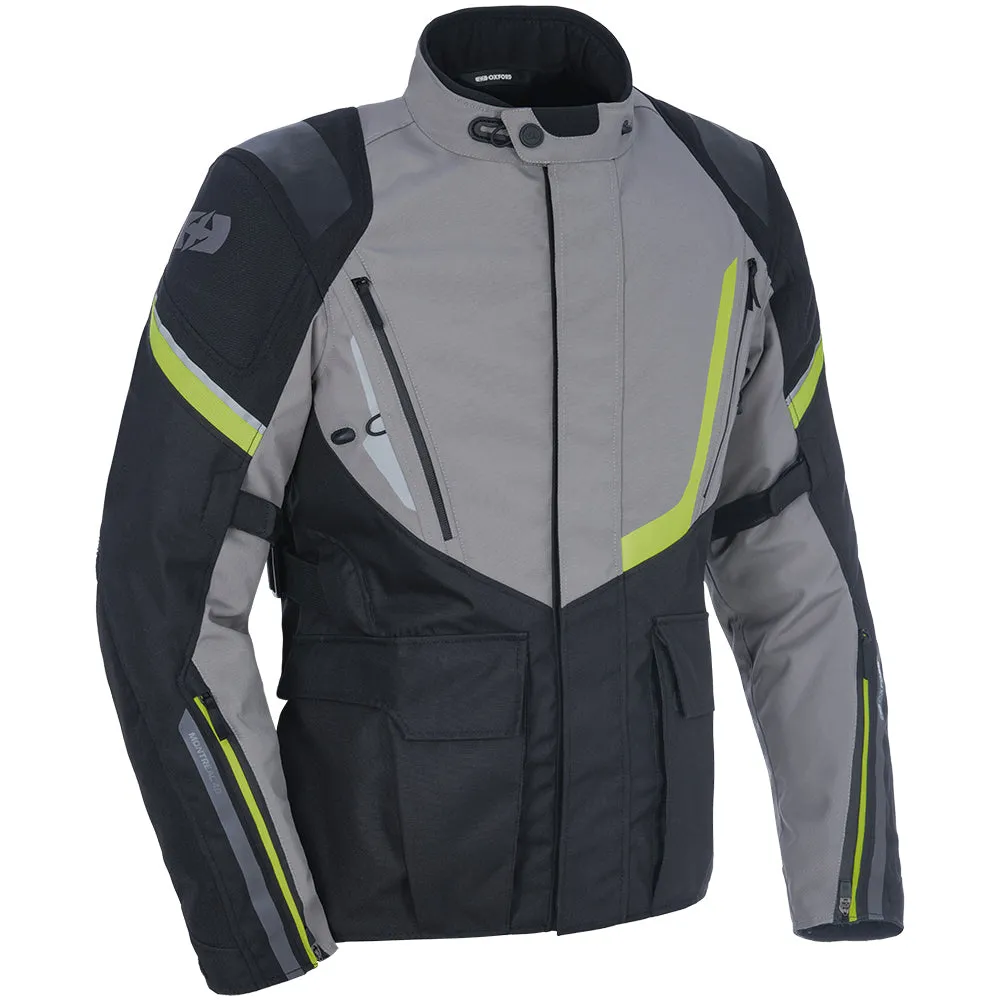 Oxford Montreal 4.0 MS Dry2Dry Jacket Black & Fluo