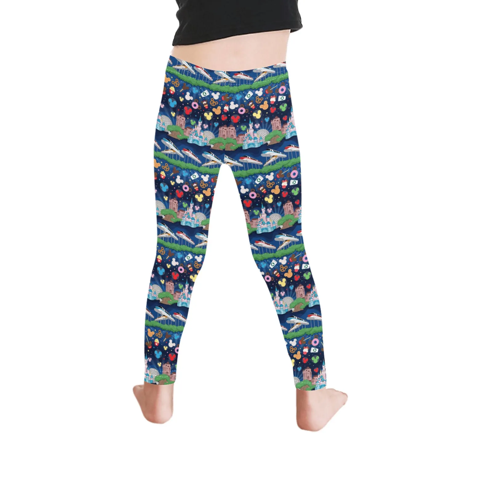 Park Hopper Line Kid's Leggings