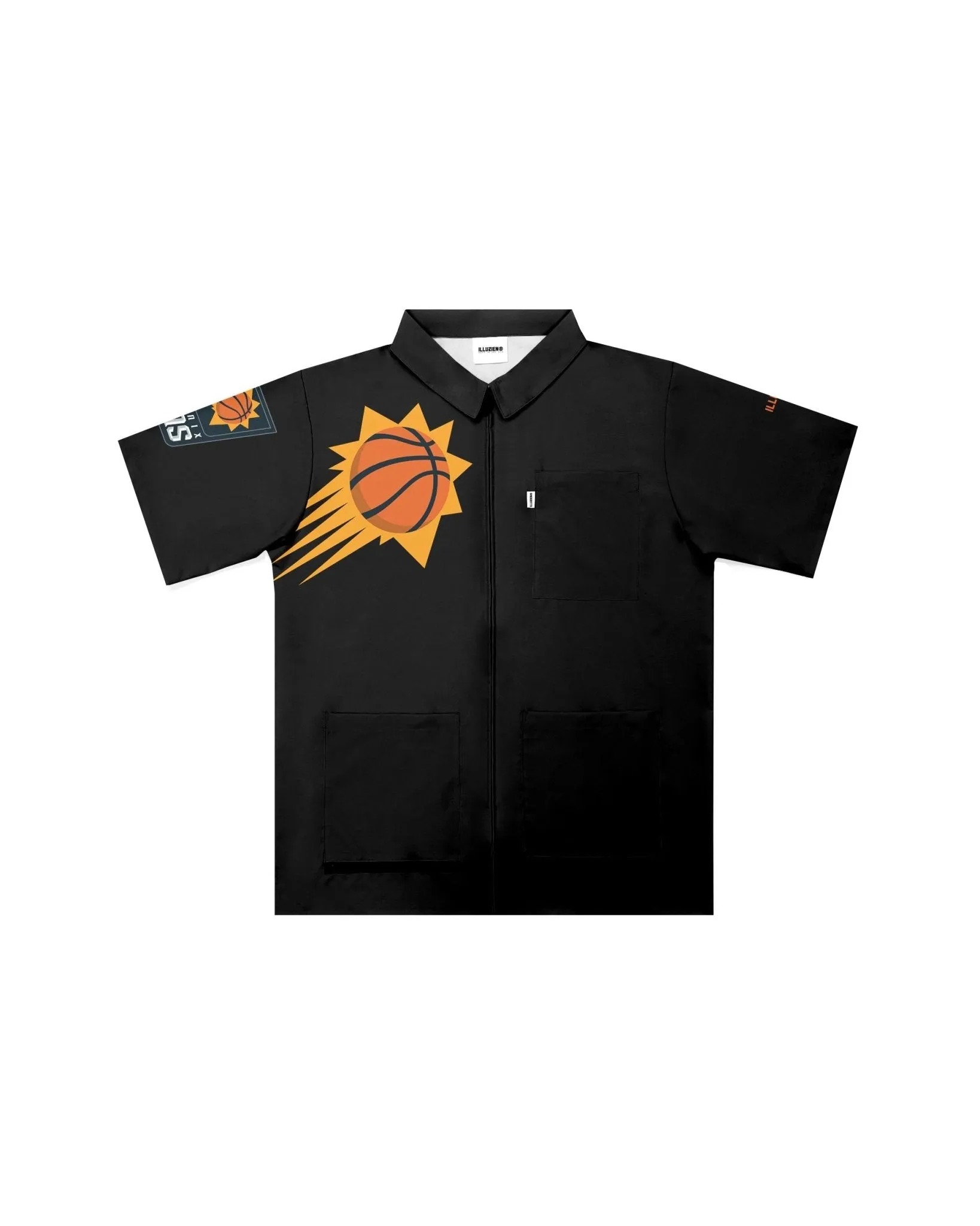 Phoenix Suns "Big Logo" Traditional Barber Jacket