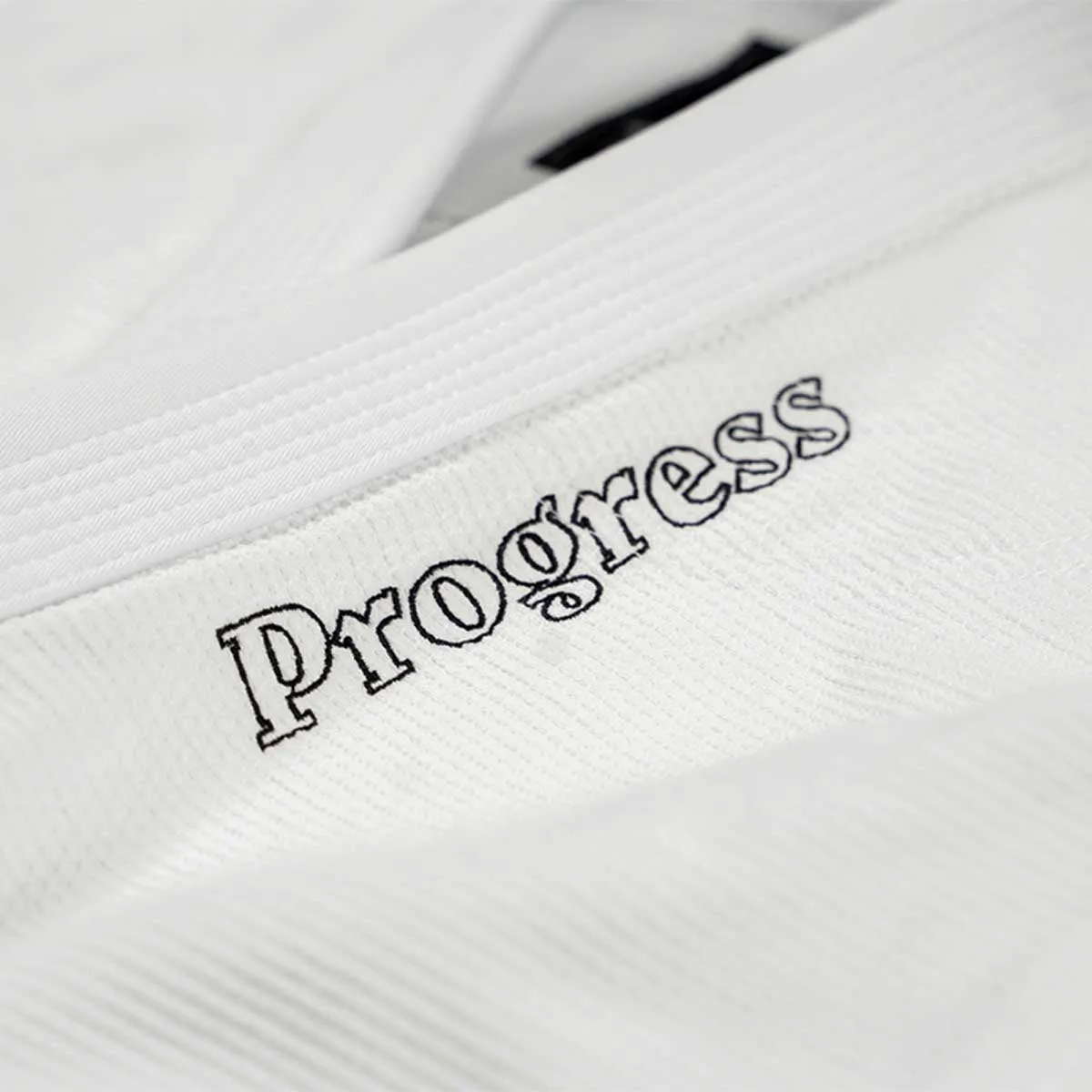 Progress The Foundation Three BJJ Gi White