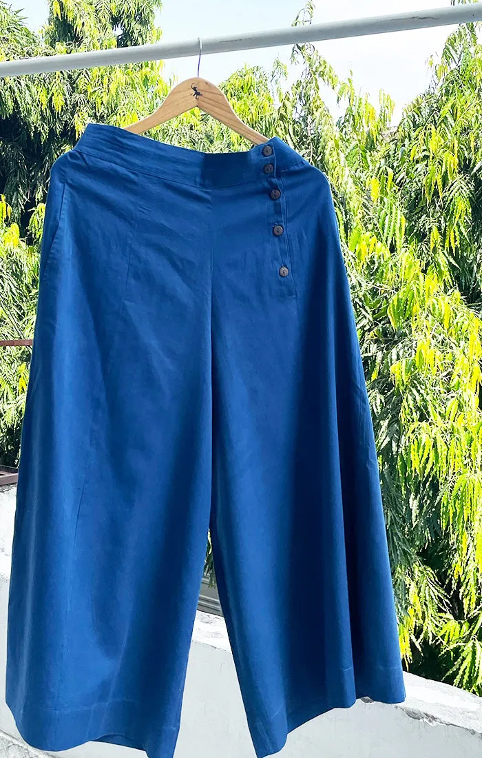 Prussian Blue Culottes