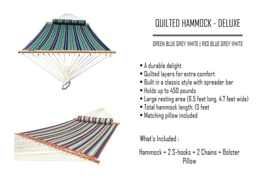 Quilted Hammock - Deluxe