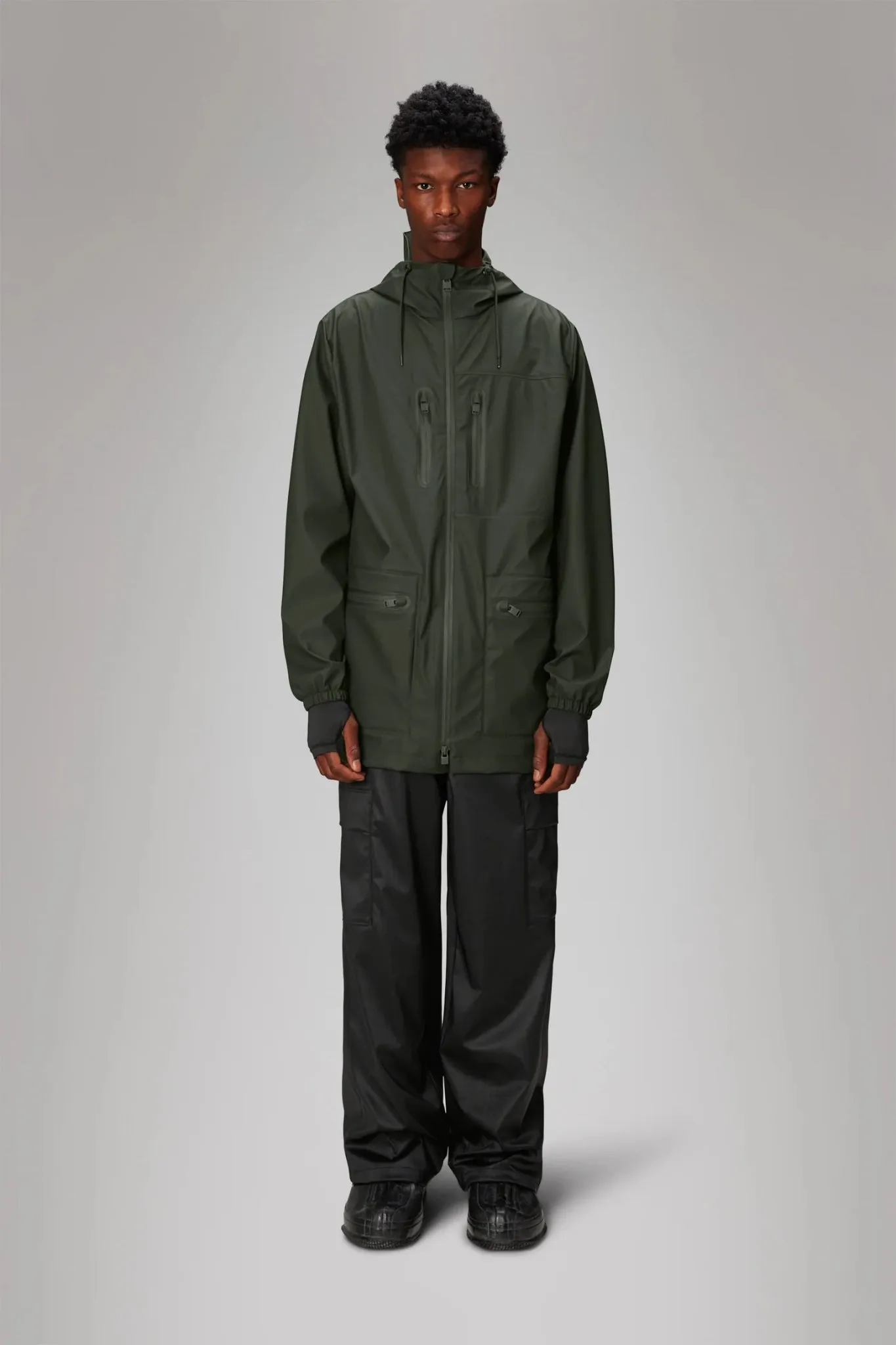 RAINS CARGO Long Jacket W3