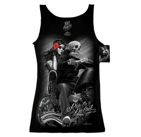 Retired Style- RODC - Biker Babe - Women's Tank Top