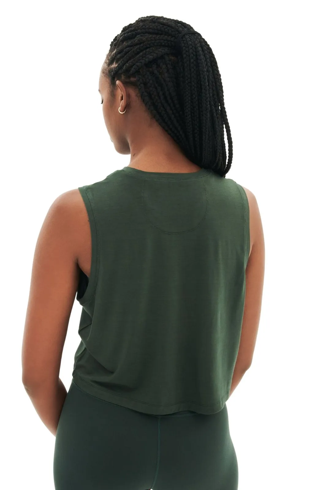 Sienna Jersey Tank, Military