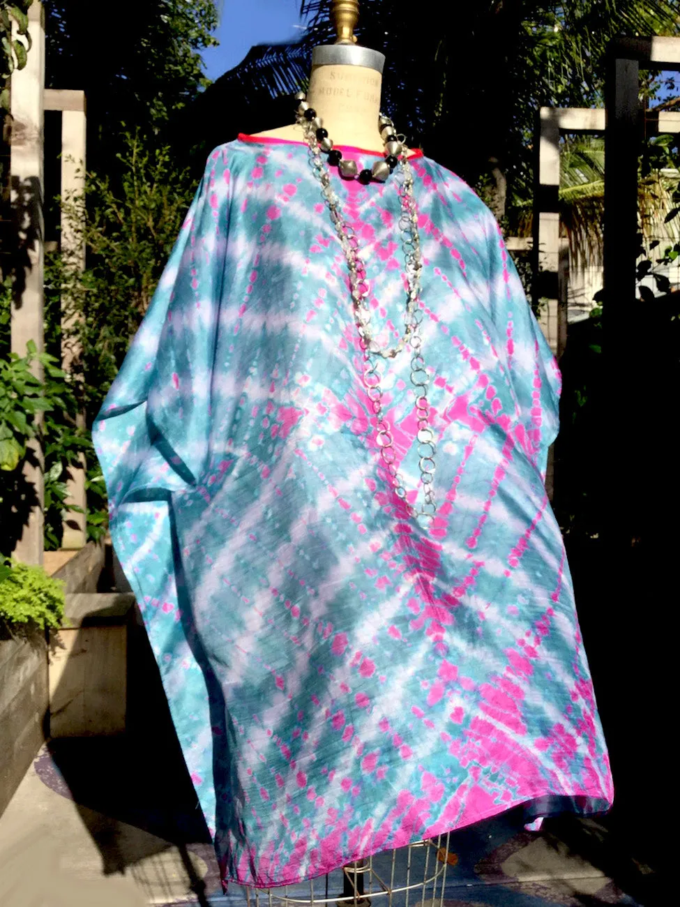 Silk Caftan Almost Famous Collection - Woodstock