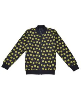 Smiley Face Bomber Jacket