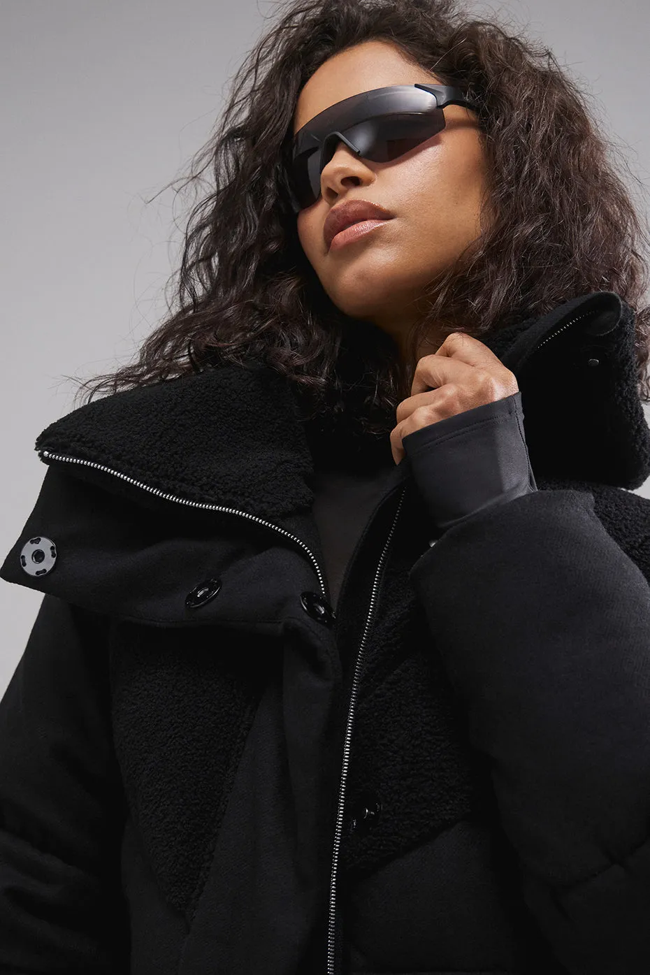 Snowfall Puffer Coat - Black