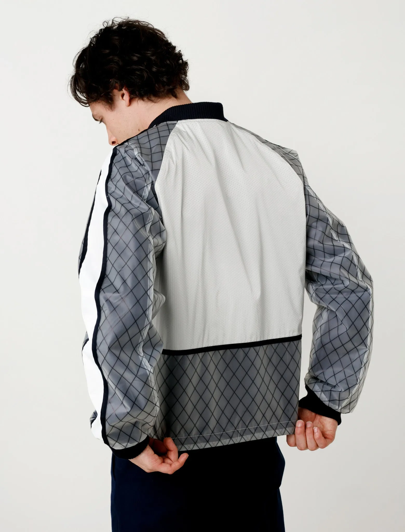 Spray Bomber Navy/Mixed Reversible