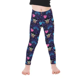 Star Wars Baby Yoda Castle Kid's Leggings