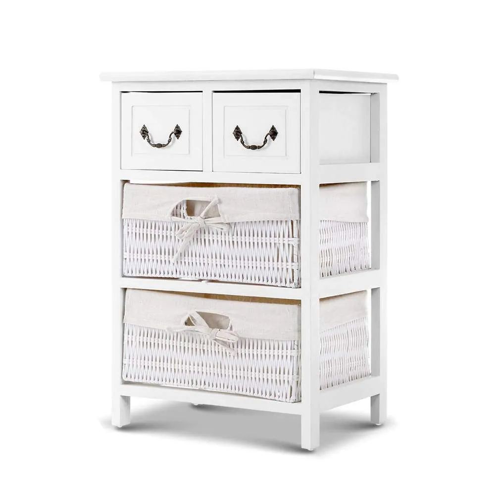 Storage Cabinet Dresser Chest of Drawers Bedside Table Bathroom Lamp Side