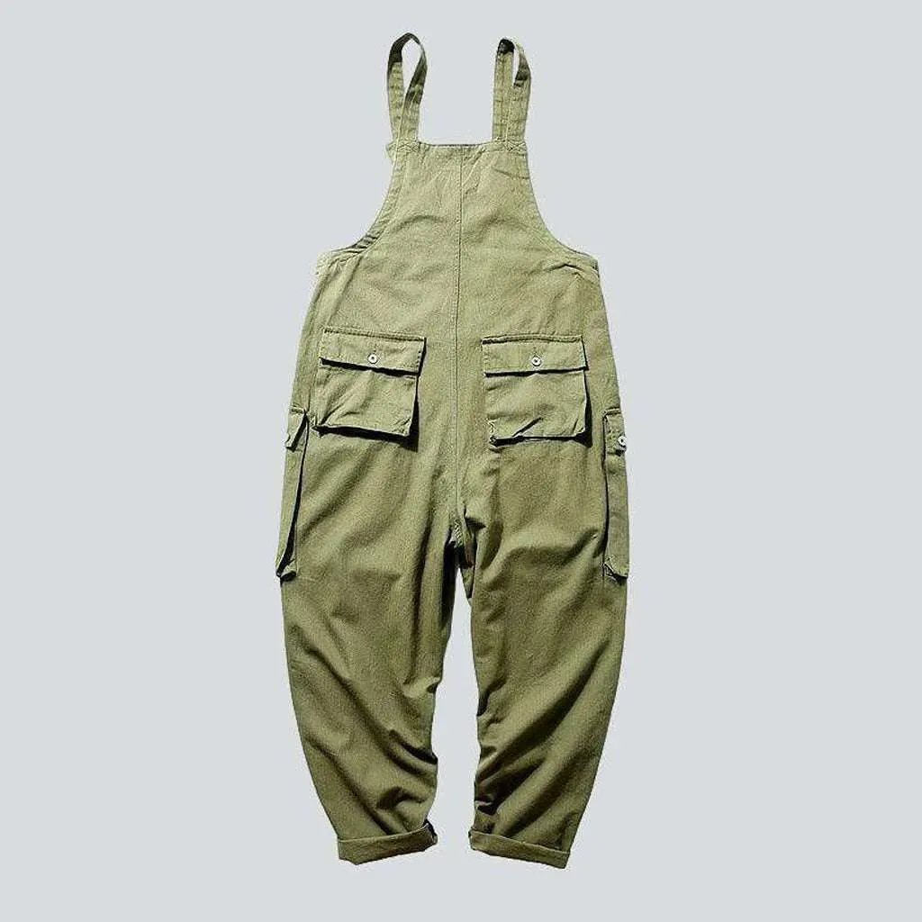 Stylish jean overall for men