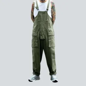 Stylish jean overall for men