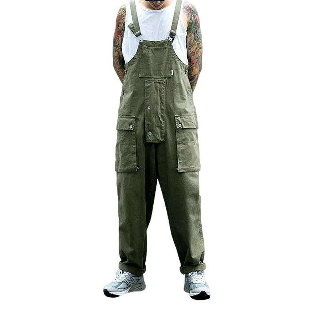 Stylish jean overall for men