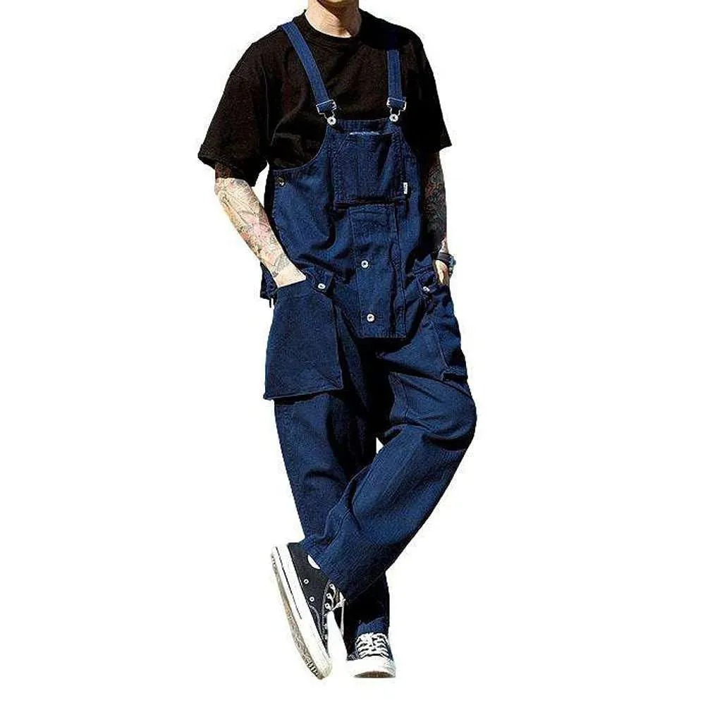 Stylish jean overall for men