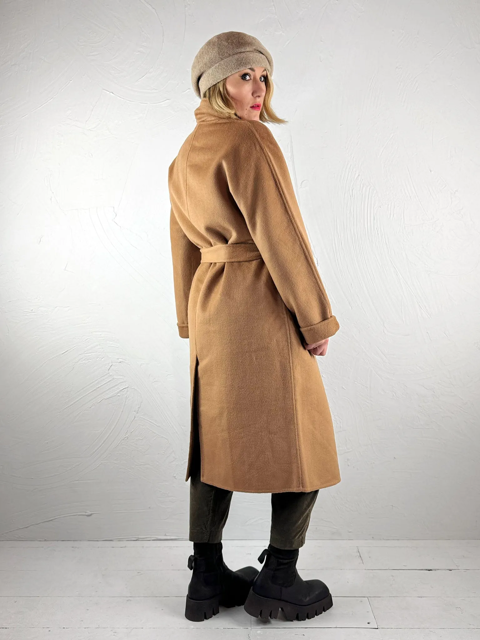 Sunny Studio Sophia Camel Coat