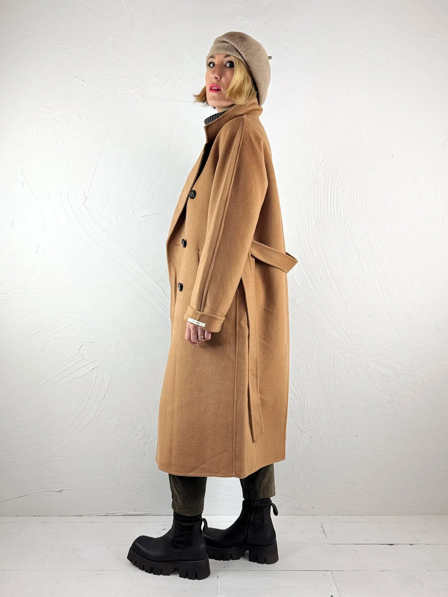 Sunny Studio Sophia Camel Coat