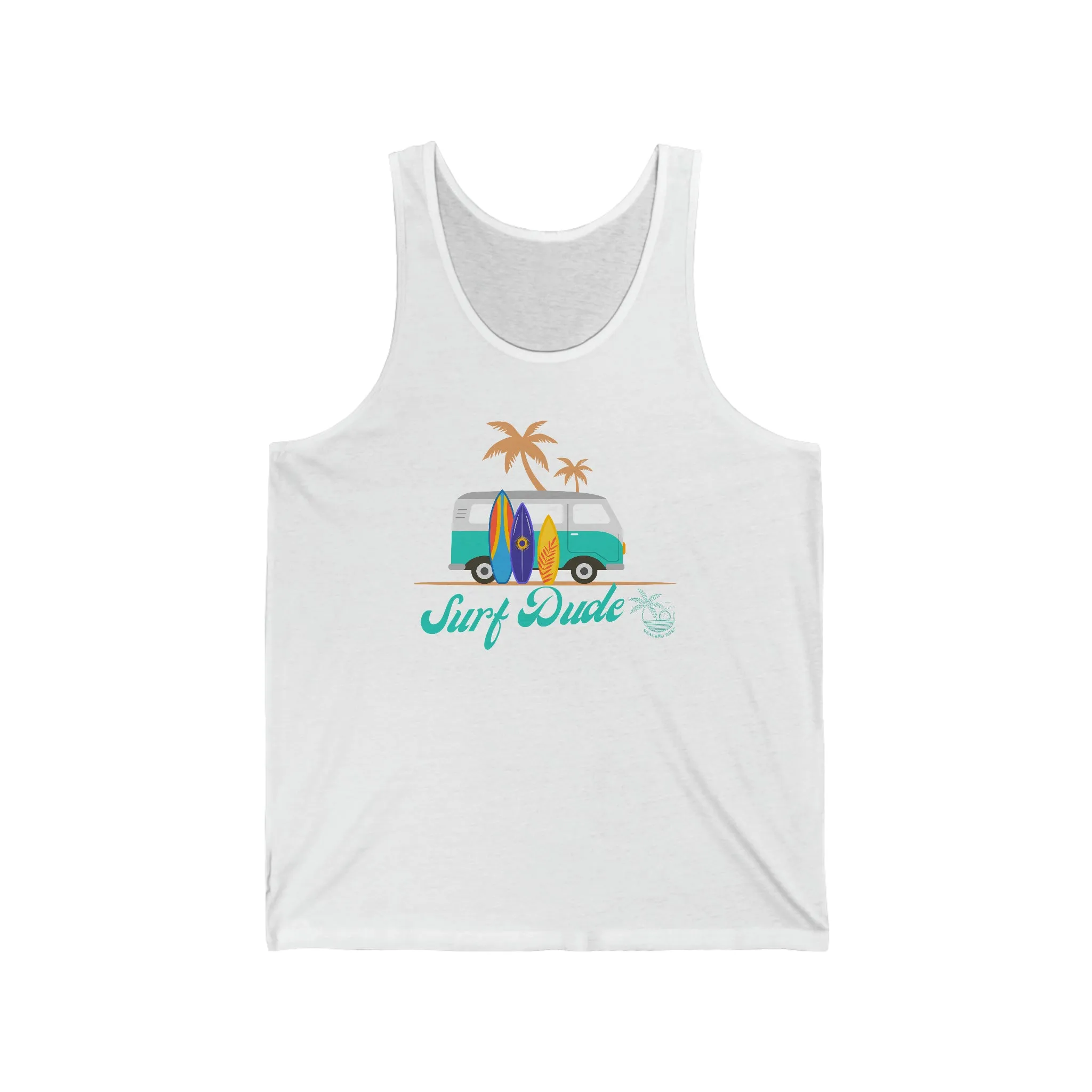 SURF DUDE - Unisex Jersey Tank