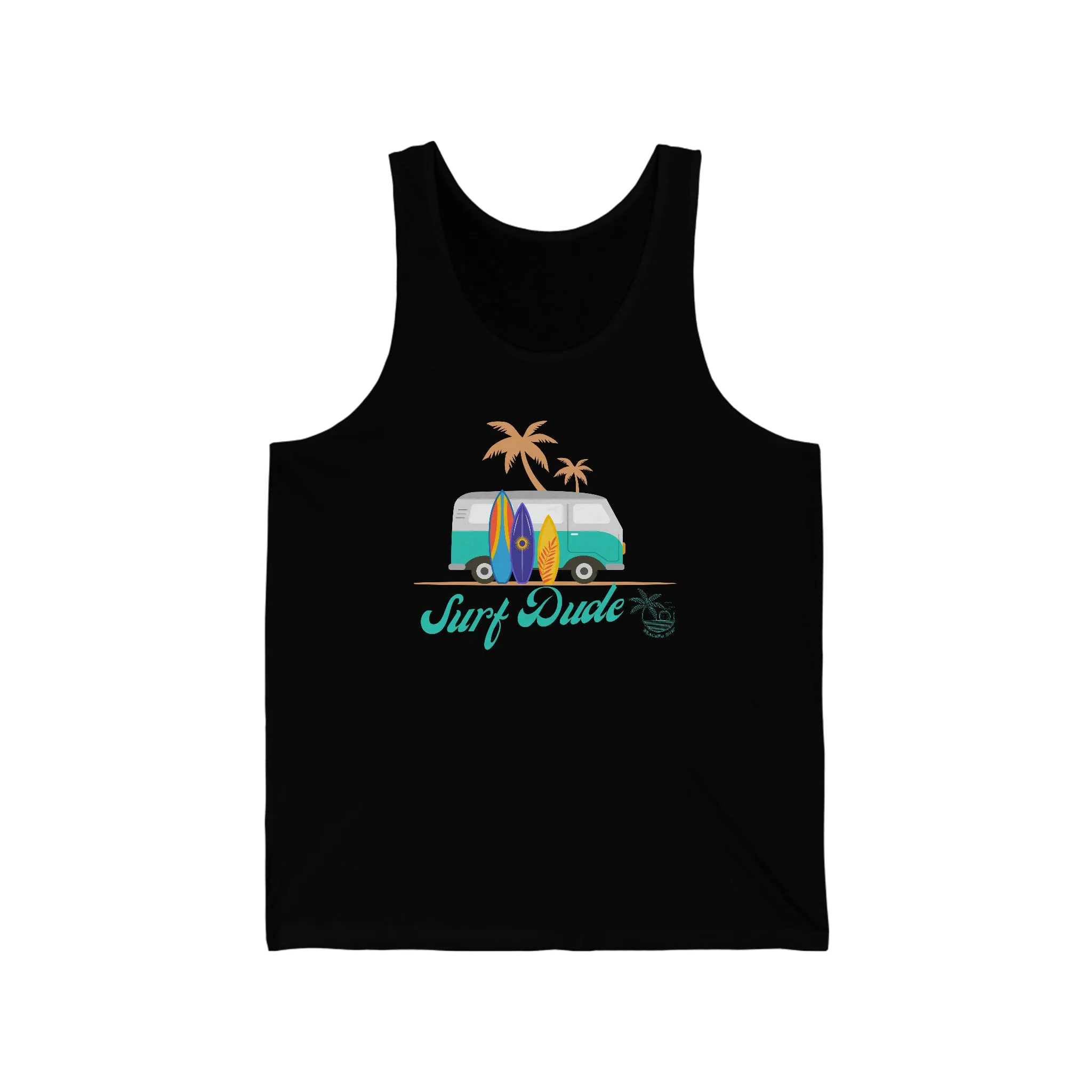 SURF DUDE - Unisex Jersey Tank