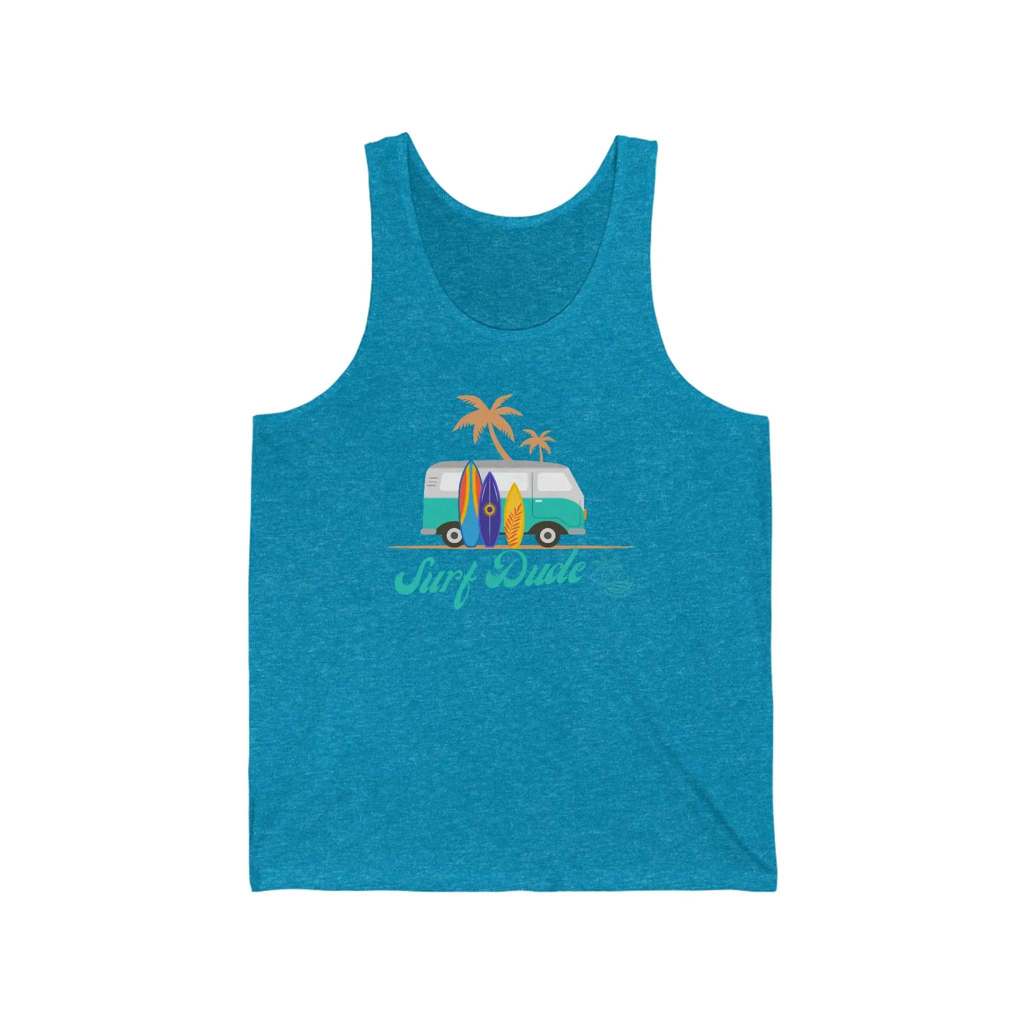 SURF DUDE - Unisex Jersey Tank