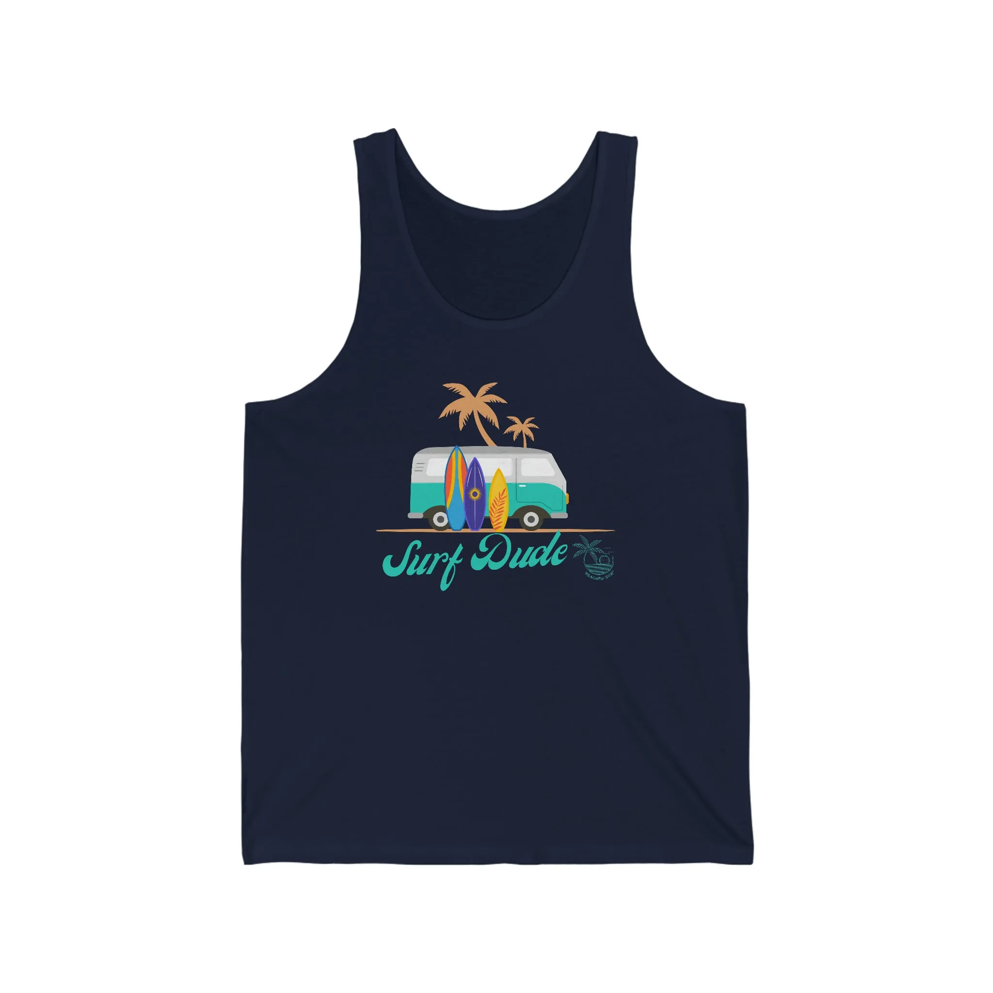 SURF DUDE - Unisex Jersey Tank