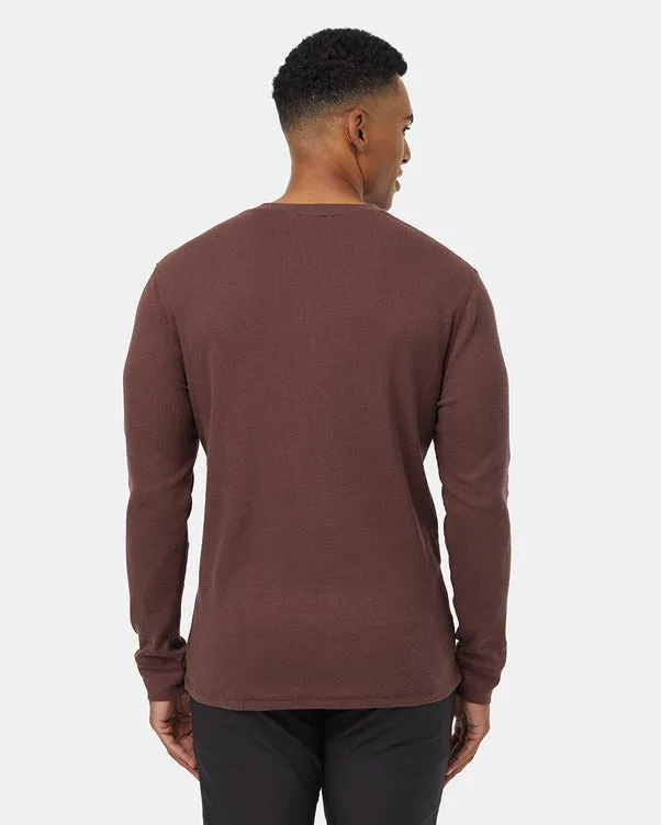 Tentree Tops - Men's TreeWaffle Henley Longsleeves