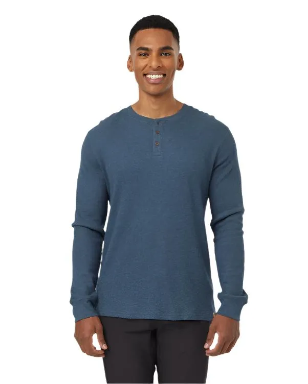 Tentree Tops - Men's TreeWaffle Henley Longsleeves