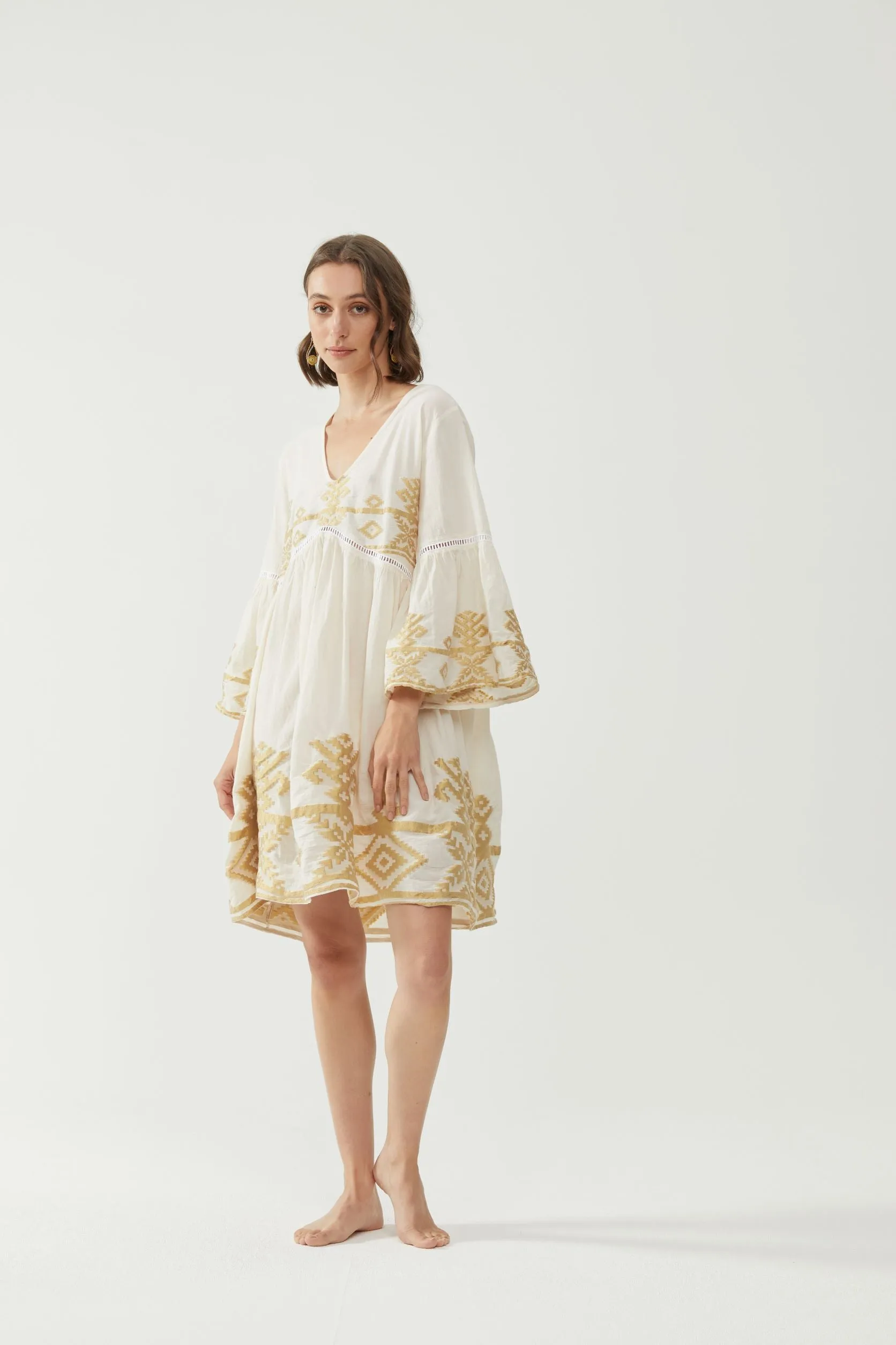 Thalia Dress Cream