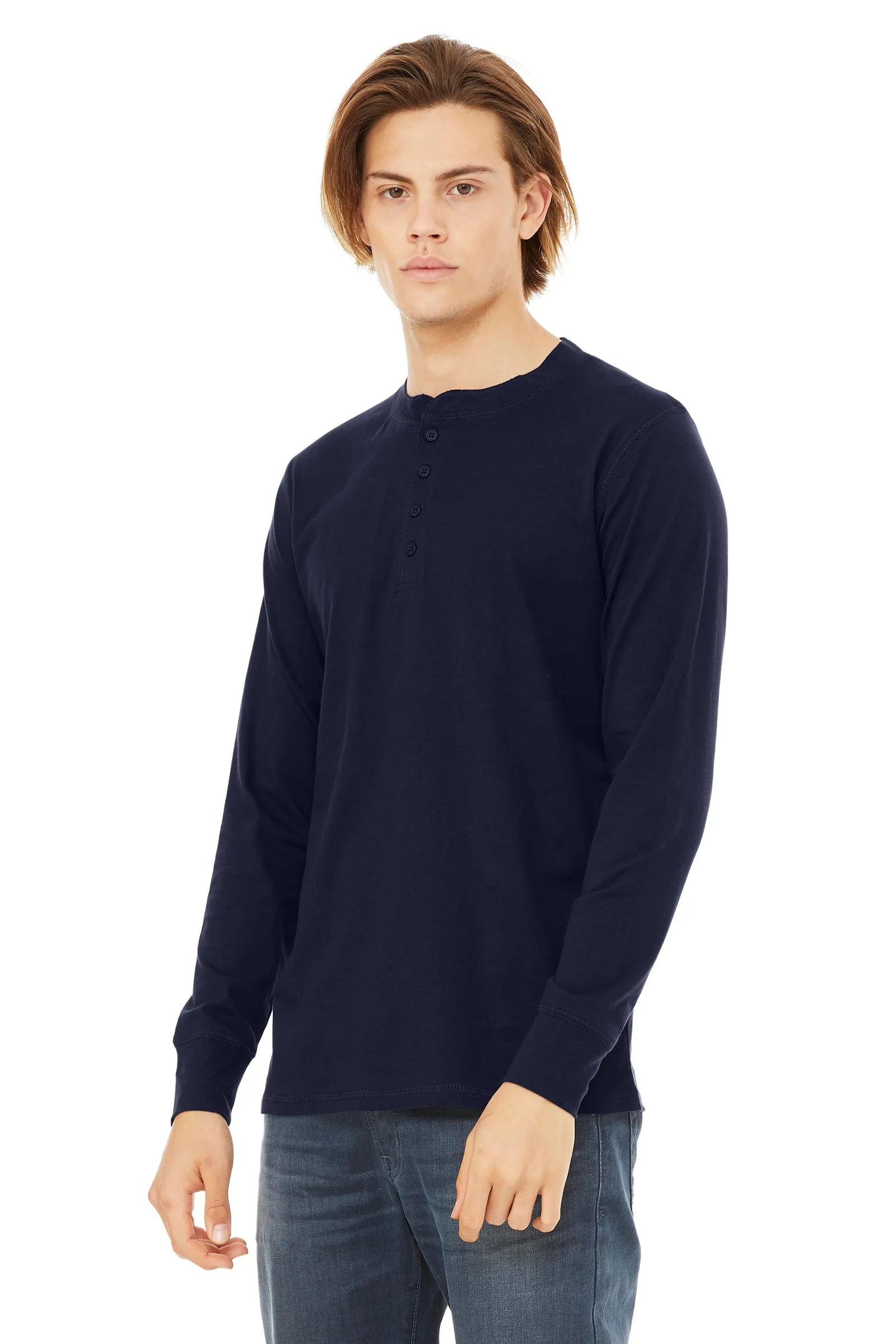 The Essential Long Sleeve Henley Adult