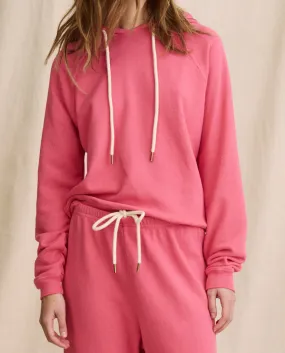 The Great - The Shrunken Hoodie in Bright Rouge