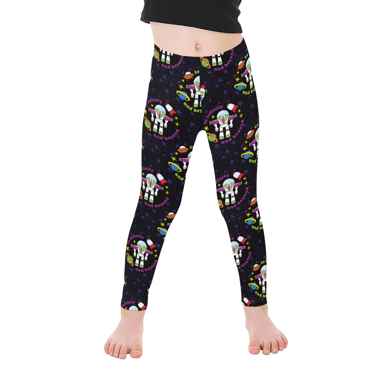 To Infinity And Beyond Kid's Leggings