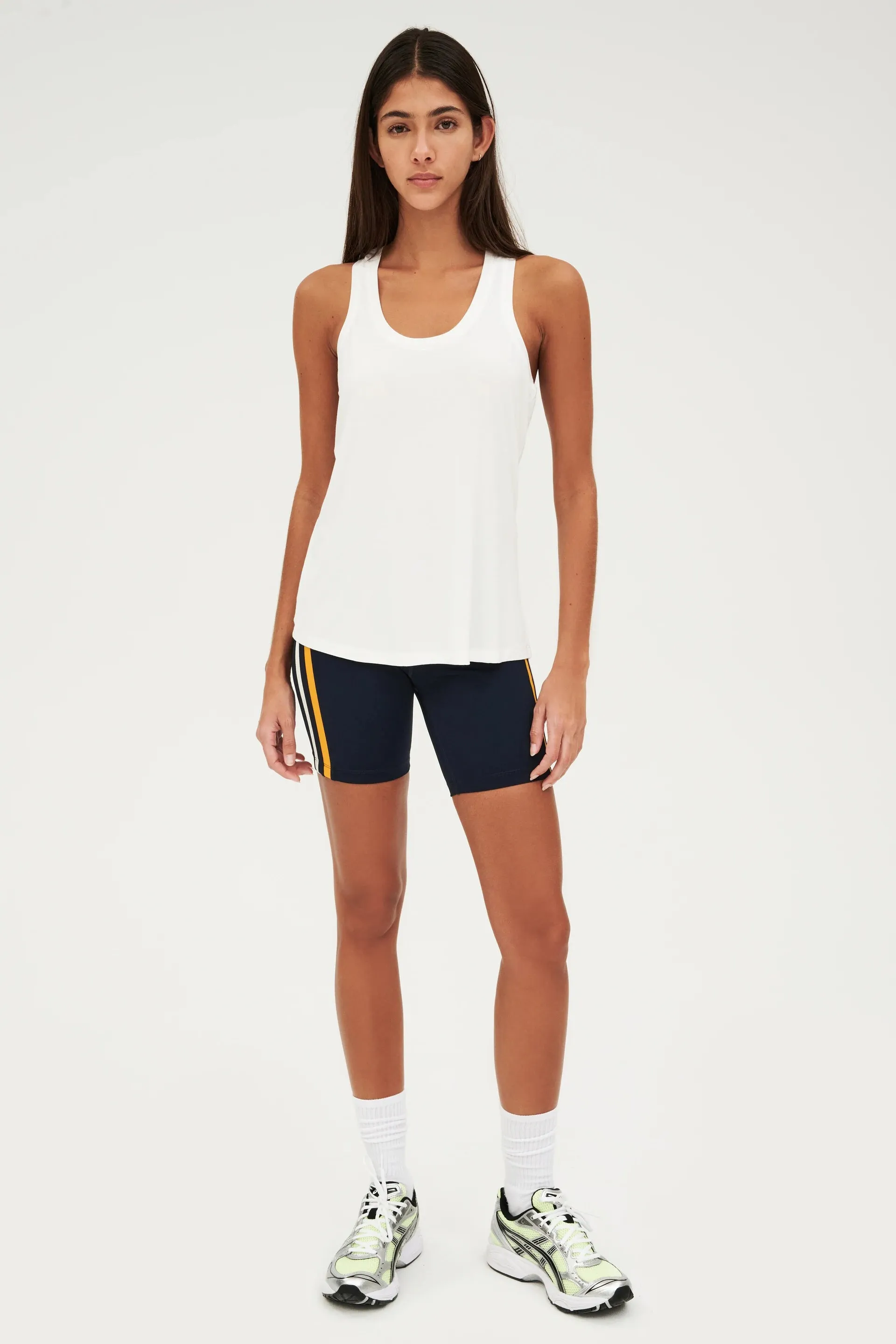 Toni Jersey Tank, White