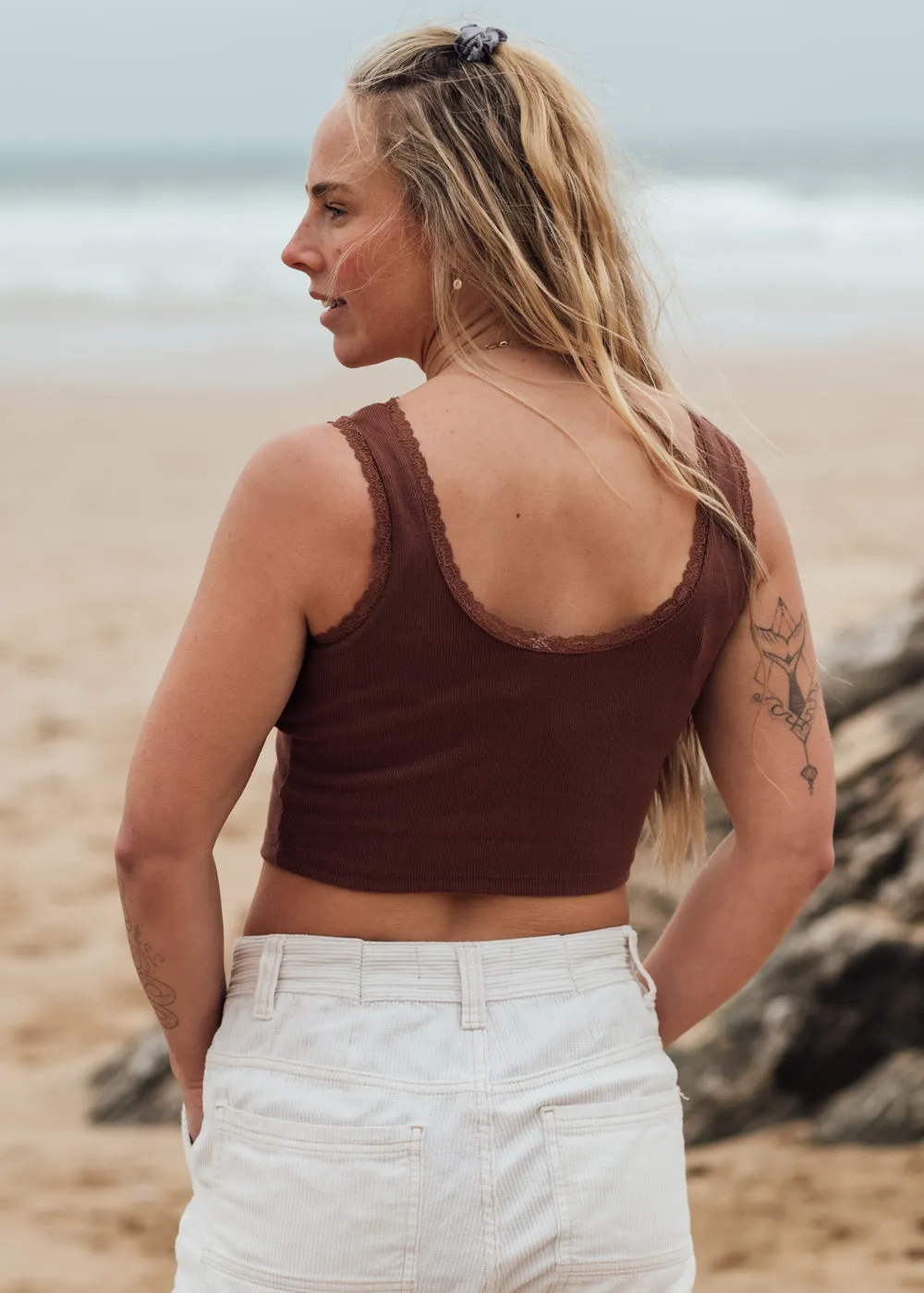 Vintage Lace Tank Top