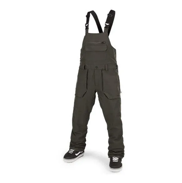 Volcom Roan Bib Overall Dark Teak