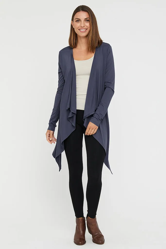 Waterfall Cardigan - Storm