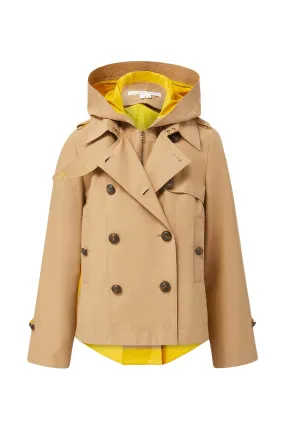 Watts Dickey Cropped Trench Jacket