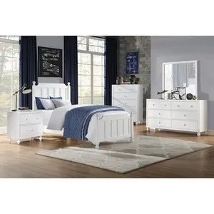 Wellsummer White Dresser