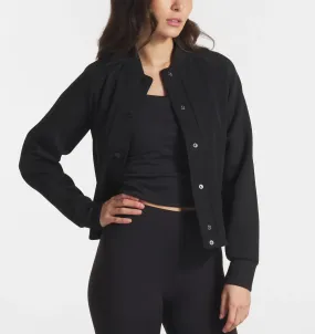 Women's Jetset Bomber Jacket (Black)