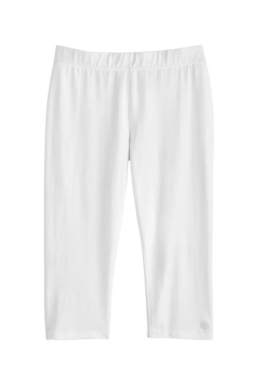 Women's Monterey Summer Capris  |  White