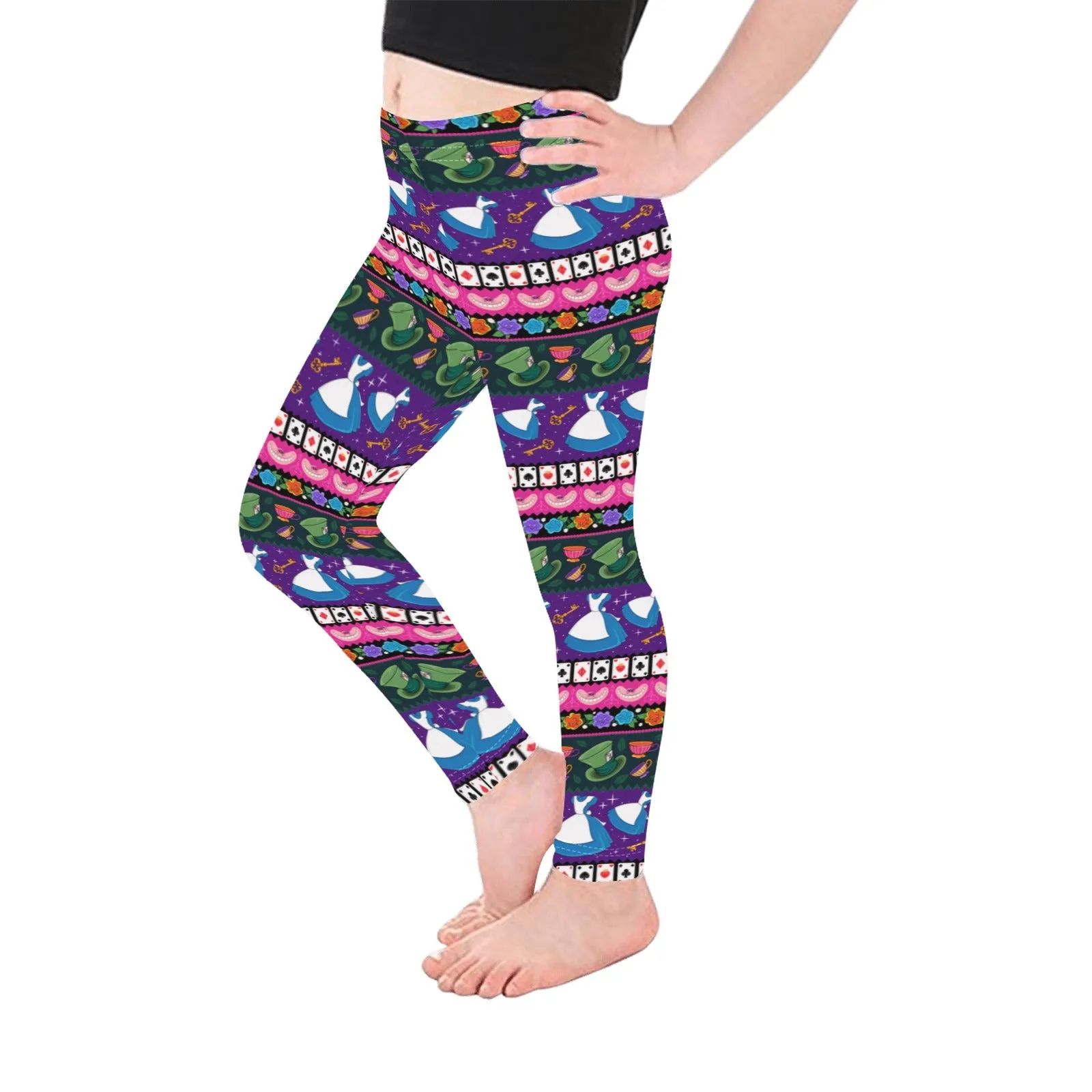 Wonderland Line Kid's Leggings