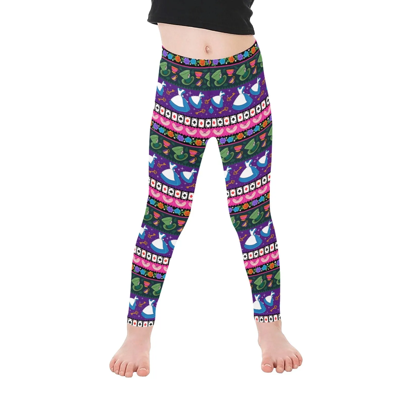 Wonderland Line Kid's Leggings