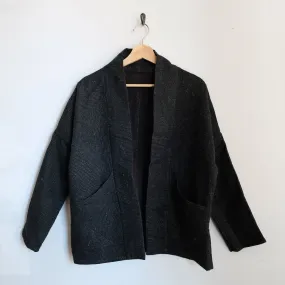 XS Black with White Thread Anoushka Jacket LM148