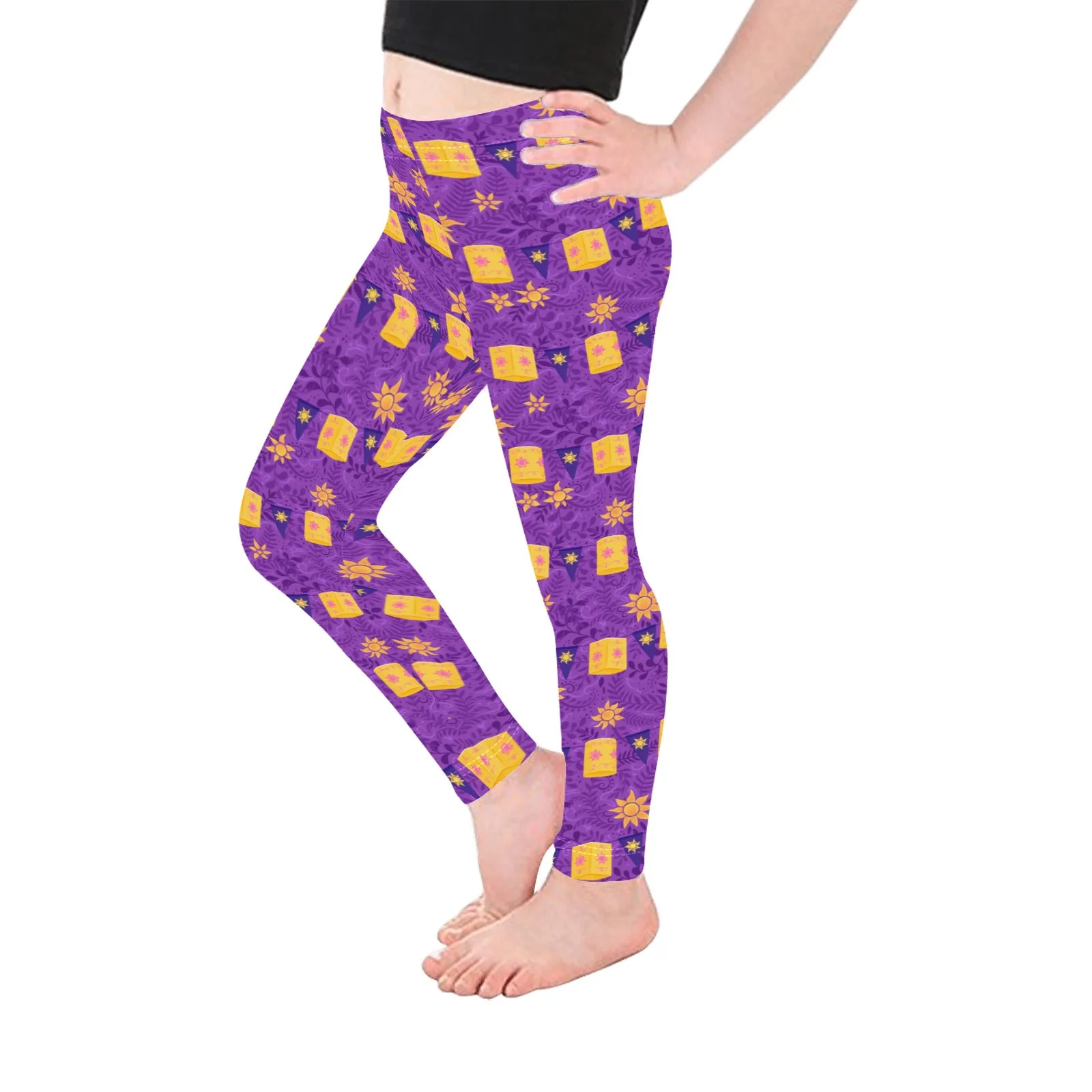 Yellow Lanterns Kid's Leggings