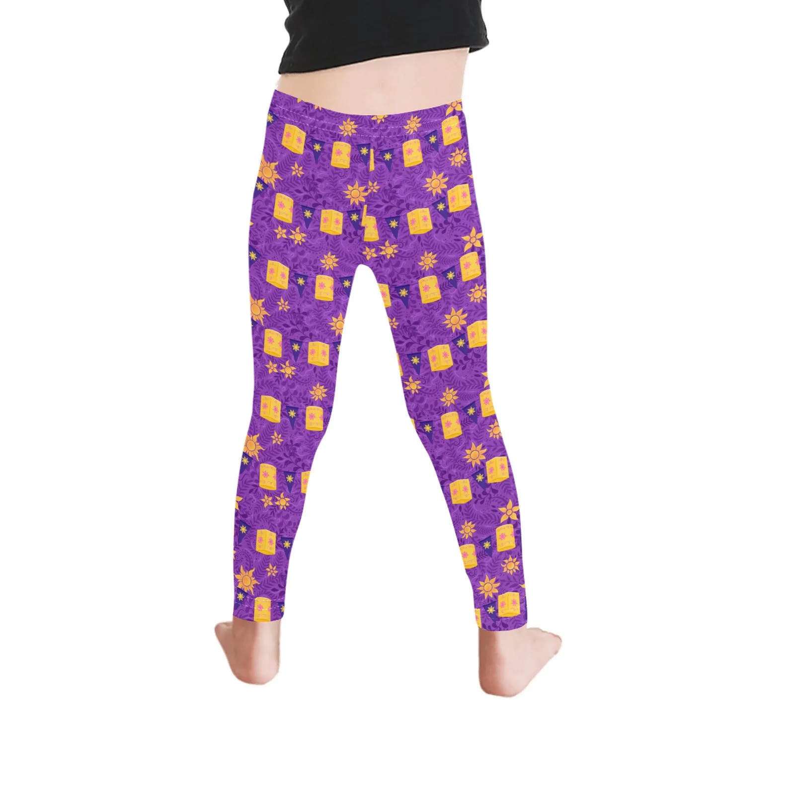 Yellow Lanterns Kid's Leggings