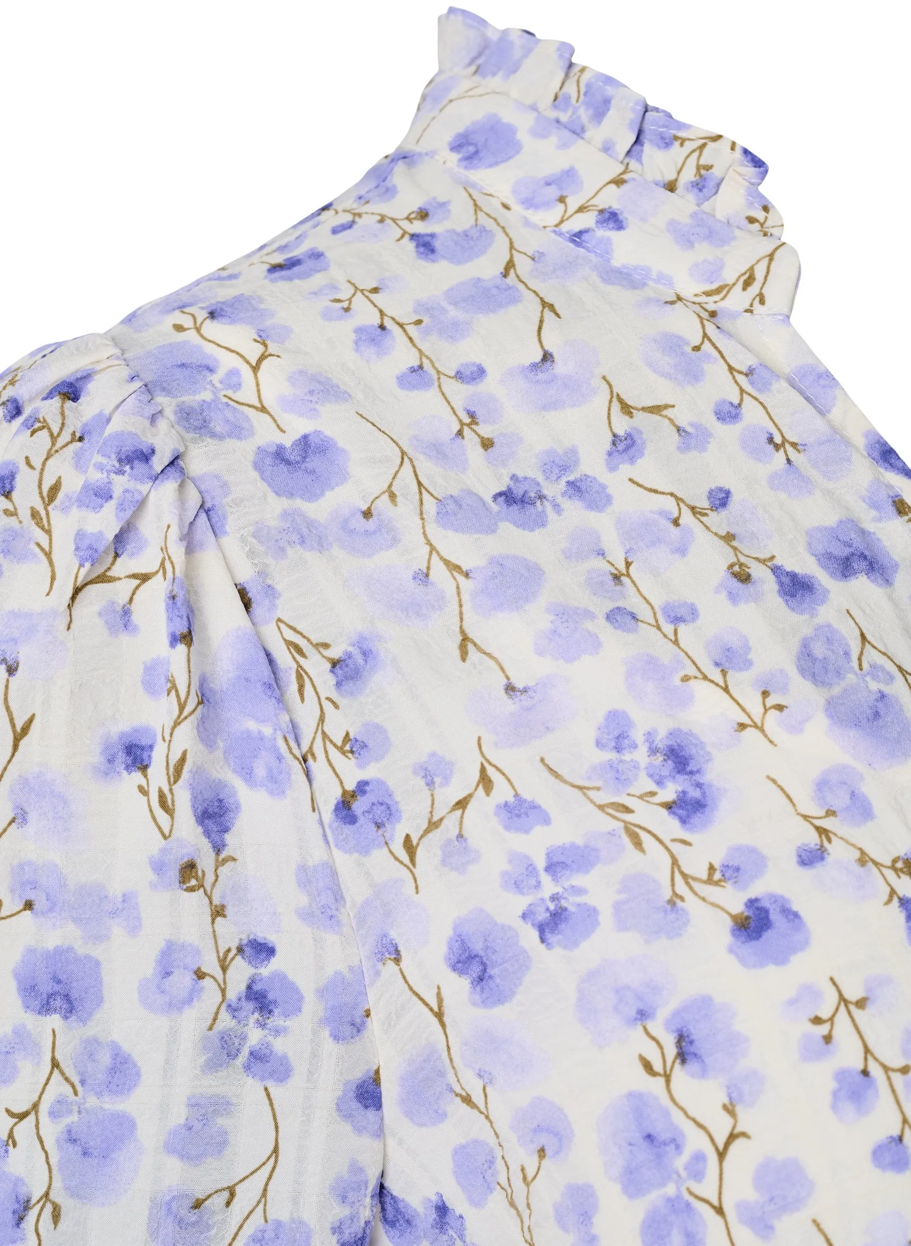 Zizzi Yara Tunic in Purple Floral